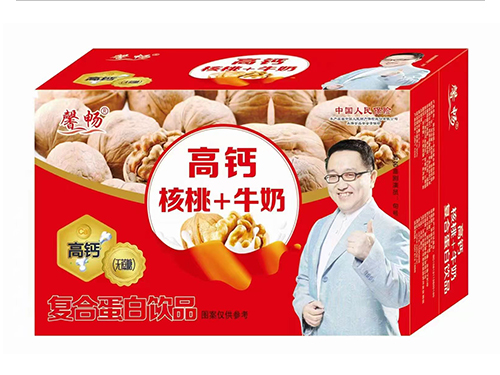 河南高鈣核桃+牛奶復(fù)合蛋白飲品