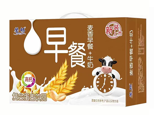 河南麥香早餐+牛奶復(fù)合蛋白飲品