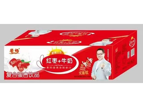 河南紅棗+牛奶復(fù)合蛋白飲品